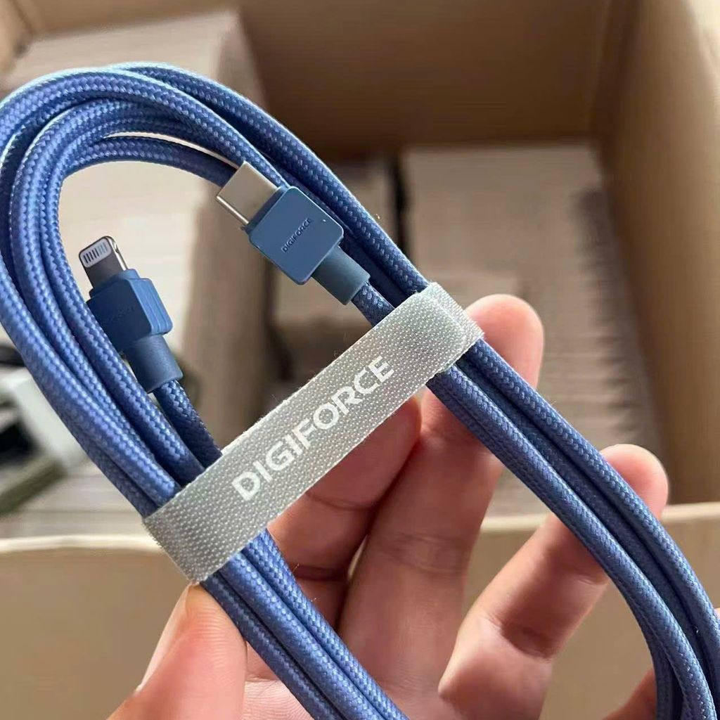 Cáp PD DIGIFORCE 2m – Sạc Nhanh, Chuẩn MFI Apple, Dây Nylon Bền Bỉ Chống Đứt - Ảnh 5