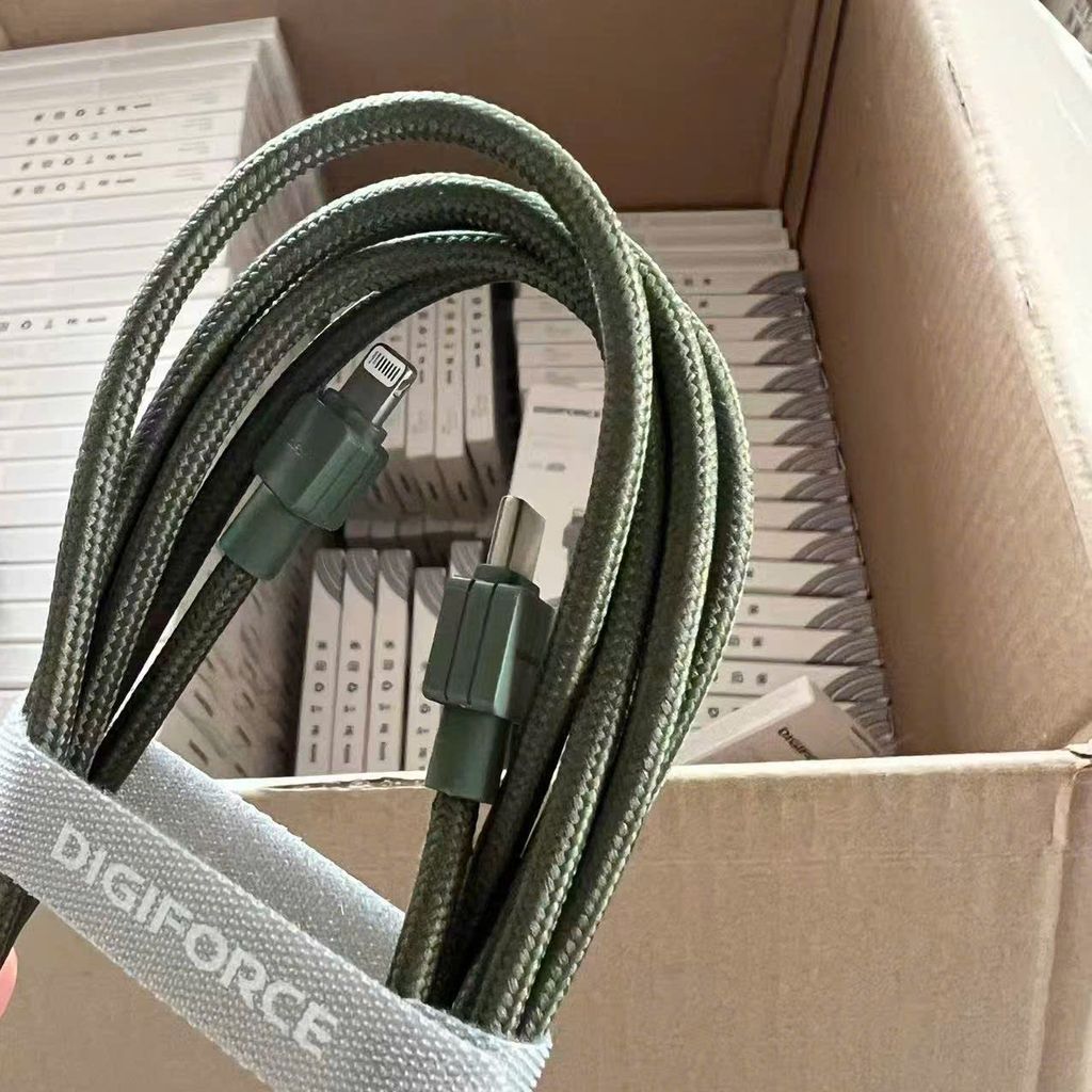 Cáp PD DIGIFORCE 2m – Sạc Nhanh, Chuẩn MFI Apple, Dây Nylon Bền Bỉ Chống Đứt - Ảnh 4