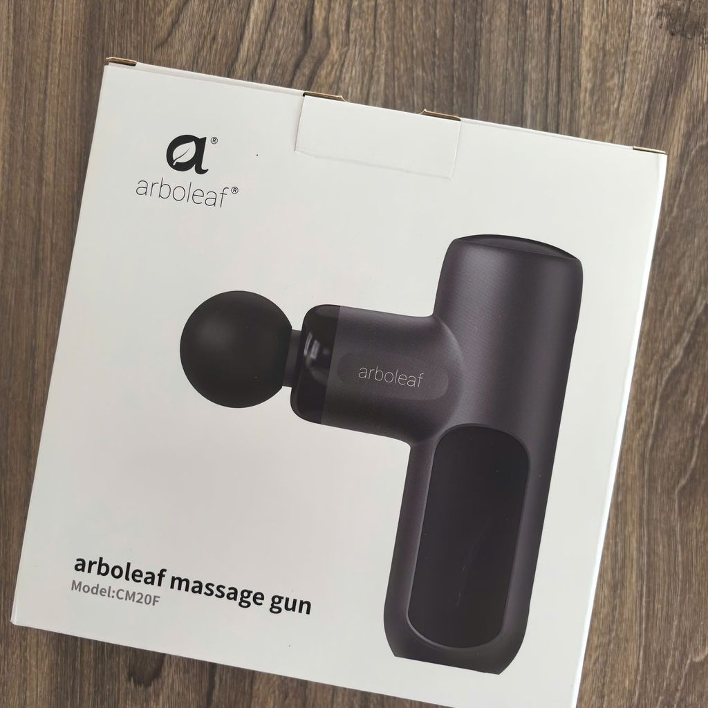 Súng Massage Arboleaf Mini 5 đầu massage tiện lợi - Bản tặng kèm Valy đựng, 5 tốc độ, pin trâu - Ảnh 10