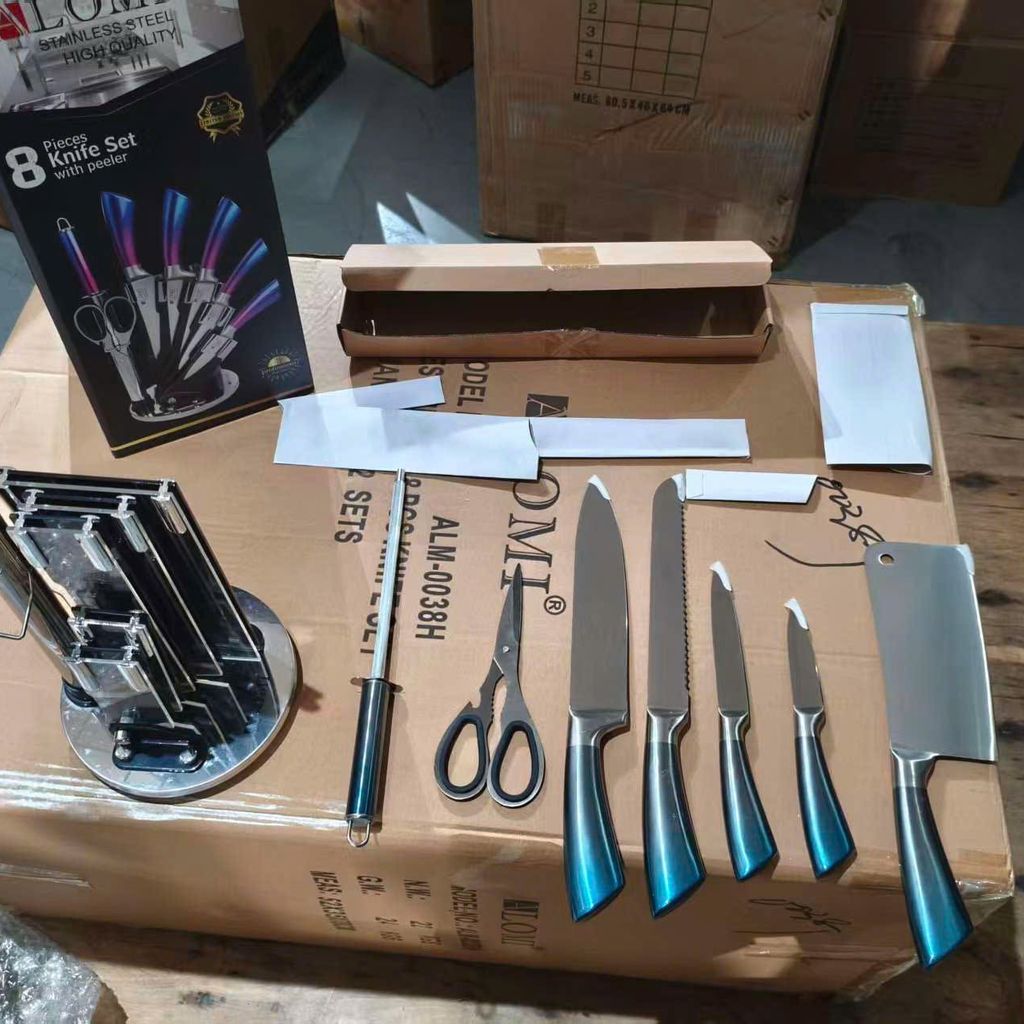 BỘ DAO ALOMI 8 MÓN – DỤNG CỤ NHÀ BẾP TIỆN LỢI (hàng Amazon) - Ảnh 5