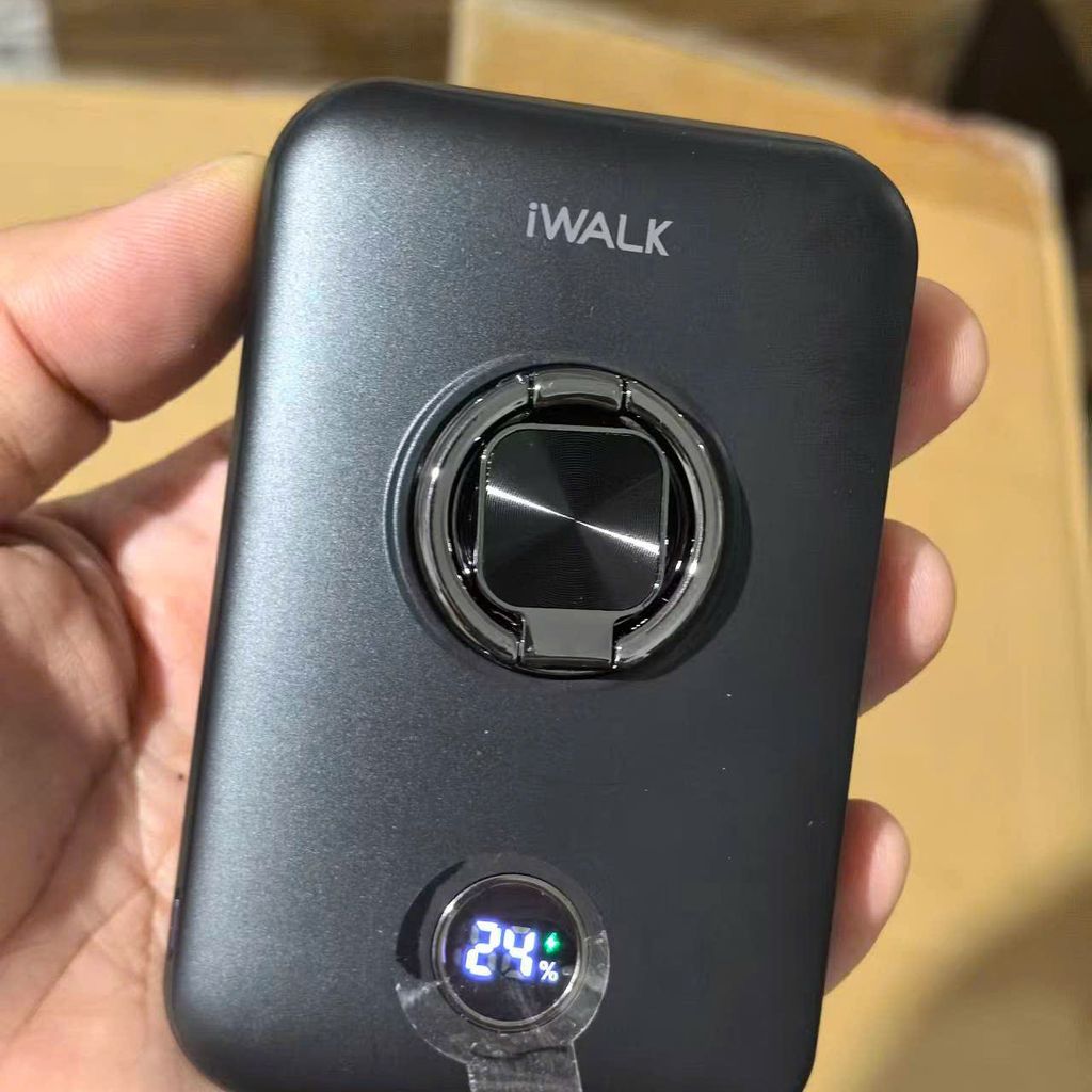 Sạc magsafe iWALK 10.000mAh - Sạc nhanh PD, thiết kế vòng xoay & chân đỡ thông minh - Ảnh 9