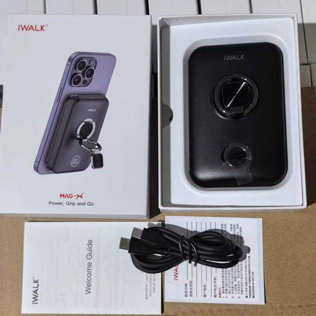 Sạc magsafe iWALK 10.000mAh - Sạc nhanh PD, thiết kế vòng xoay & chân đỡ thông minh - Ảnh 8