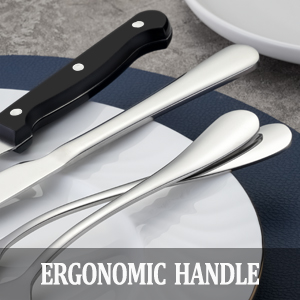 Bộ muỗng nĩa dao 24 món MUTNITT - Chất liệu cao cấp, an toàn, kiểu dáng thanh lịch (hàng Amazon) - Ảnh 9