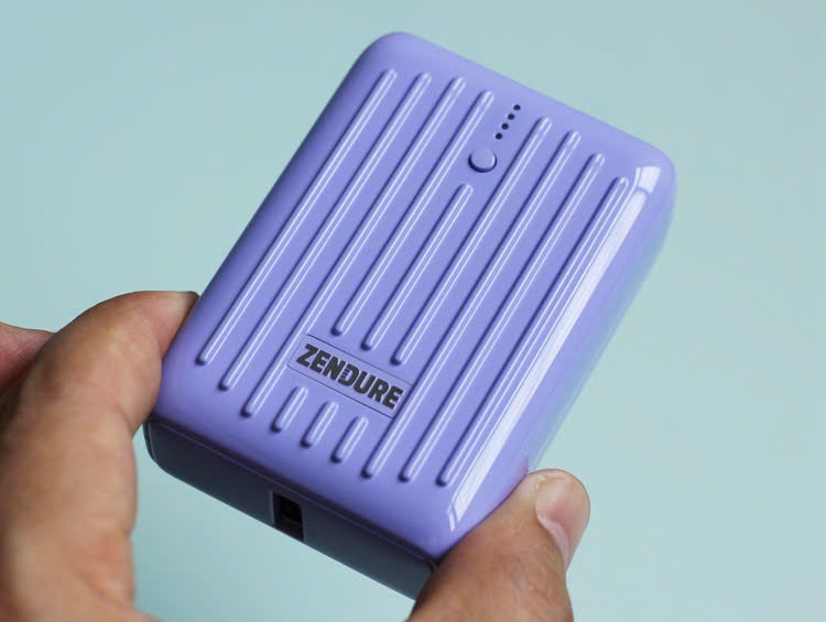 Sạc dự phòng Zendure SuperMini 10.000mAh – Sạc nhanh 20W, thương hiệu USA - Tím - Ảnh 2