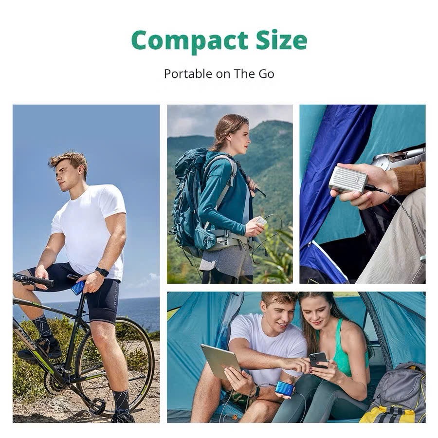 Sạc dự phòng Zendure SuperMini 10.000mAh – Sạc nhanh 20W, thương hiệu USA - Tím - Ảnh 7