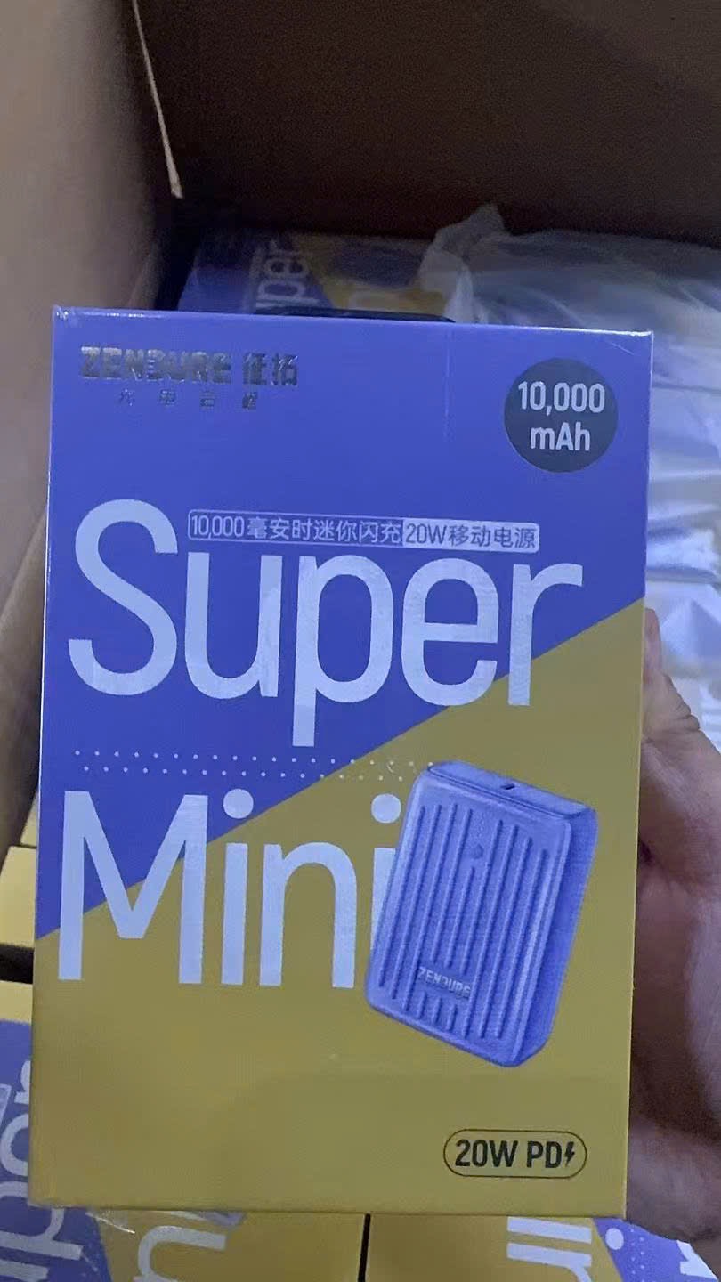 Sạc dự phòng Zendure SuperMini 10.000mAh – Sạc nhanh 20W, thương hiệu USA - Tím - Ảnh 5
