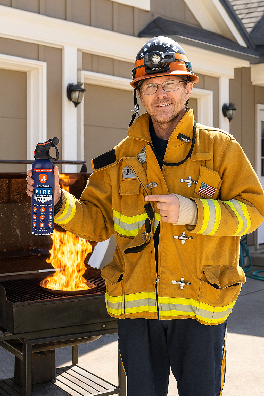 Bình xịt chữa cháy mini FEETIGER – Đa năng, dễ dùng, an toàn - 1 hộp 2 bình, ko tách lẻ - Ảnh 3