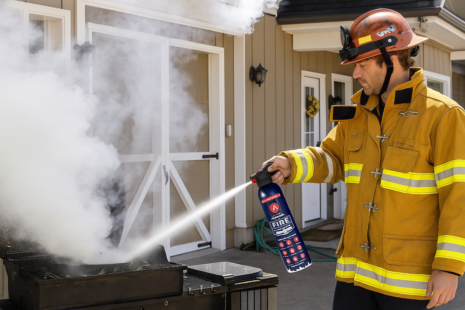 Bình xịt chữa cháy mini FEETIGER – Đa năng, dễ dùng, an toàn - 1 hộp 2 bình, ko tách lẻ - Ảnh 2