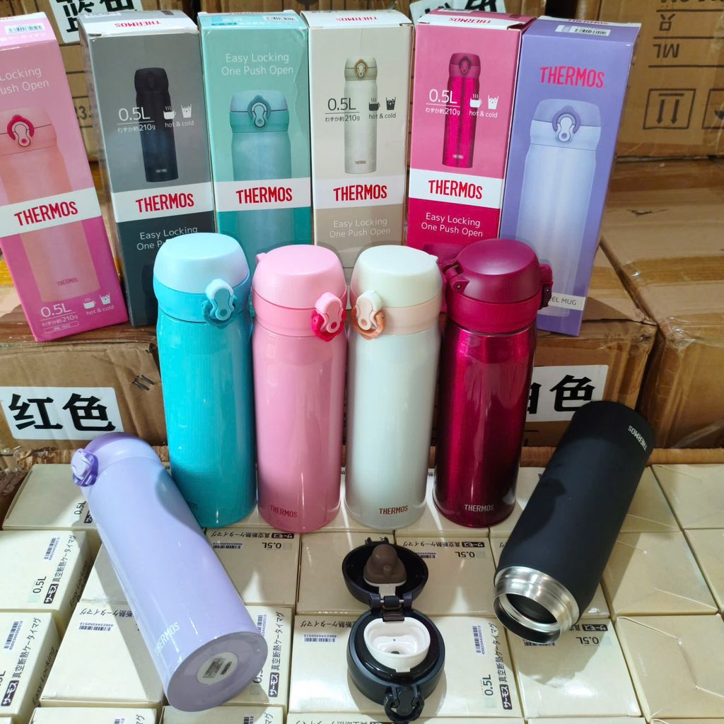 Bình giữ nhiệt siêu nhẹ Thermos 0.5L - Giữ nhiệt siêu đỉnh, nhiều màu lựa chọn - Ảnh 5
