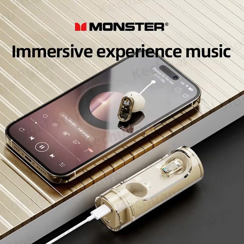 Tai nghe Bluetooth TWS hãng Monster Airmars XKT13  - Ảnh 4
