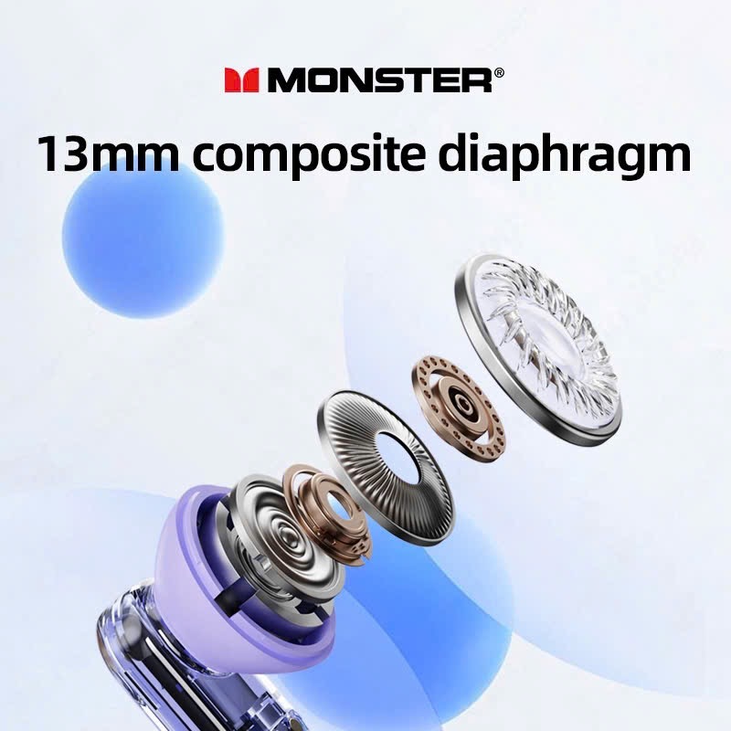 Tai nghe Bluetooth TWS hãng Monster Airmars XKT13  - Ảnh 8