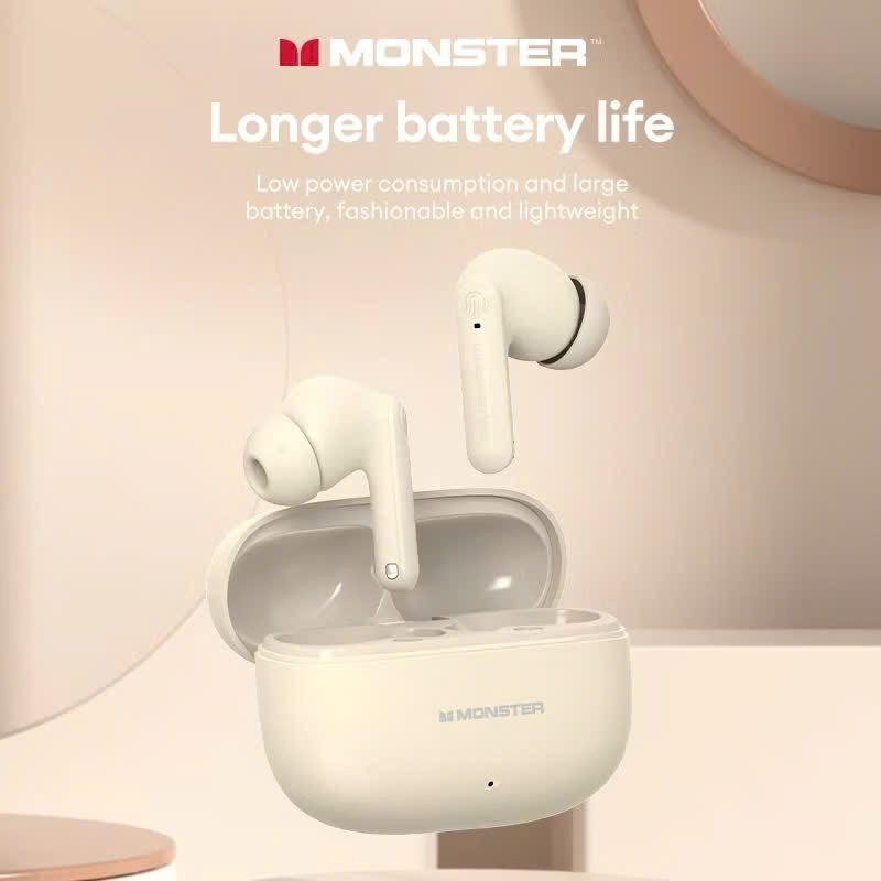 Tai Nghe Bluetooth Monster XKT27 – Chống Ồn Chủ Động, Âm Thanh HIFI - Ảnh 4