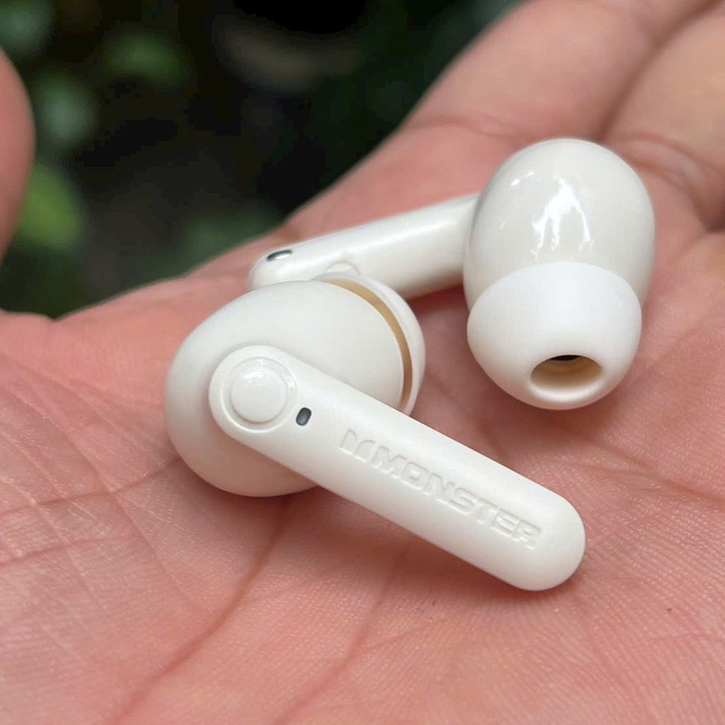  Tai Nghe Bluetooth Monster XKT27 – Chống Ồn Chủ Động, Âm Thanh HIFI - MÀU KEM - Ảnh 7