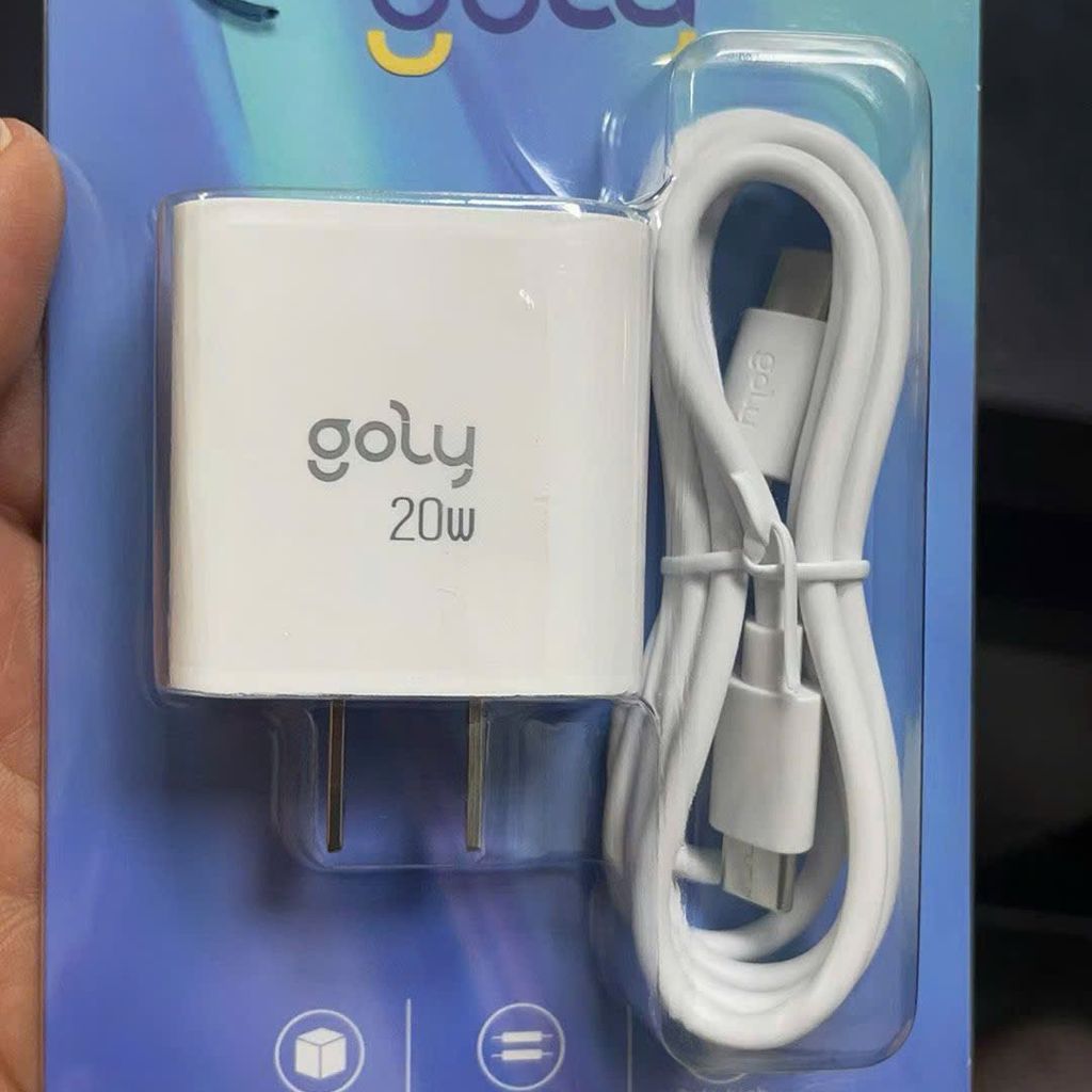 Bộ sạc nhanh Goly 20W ( dây C-L hoặc C-C) - nhỏ gọn, mạnh mẽ - Ảnh 3