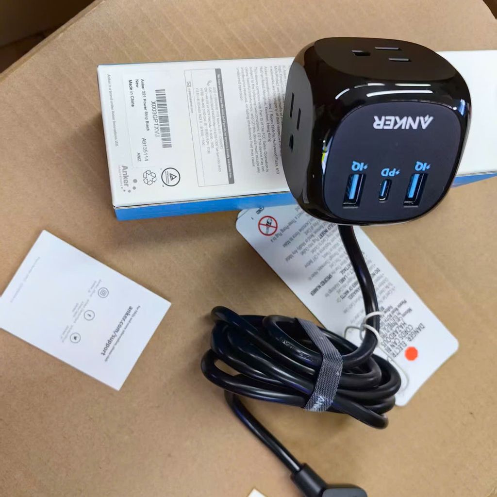 Ổ cắm điện ANKER 321 Power Strip - Nhỏ gọn, tiện lợi, an toàn