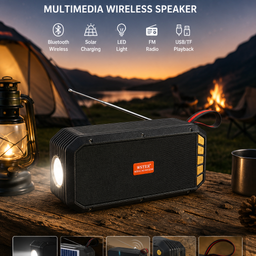 Loa Bluetooth Đa Năng WSTE WS-5390 - Sạc được NLMT, Blt 5.0, TWS, USB, thẻ TF,…