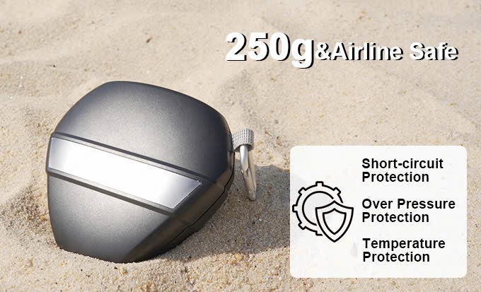  Pin Sạc Dự Phòng HW03 – Công Nghệ Pin Xe Điện 21700, kèm cáp C và đầu chuyển Lingtning, đèn led - Ảnh 10