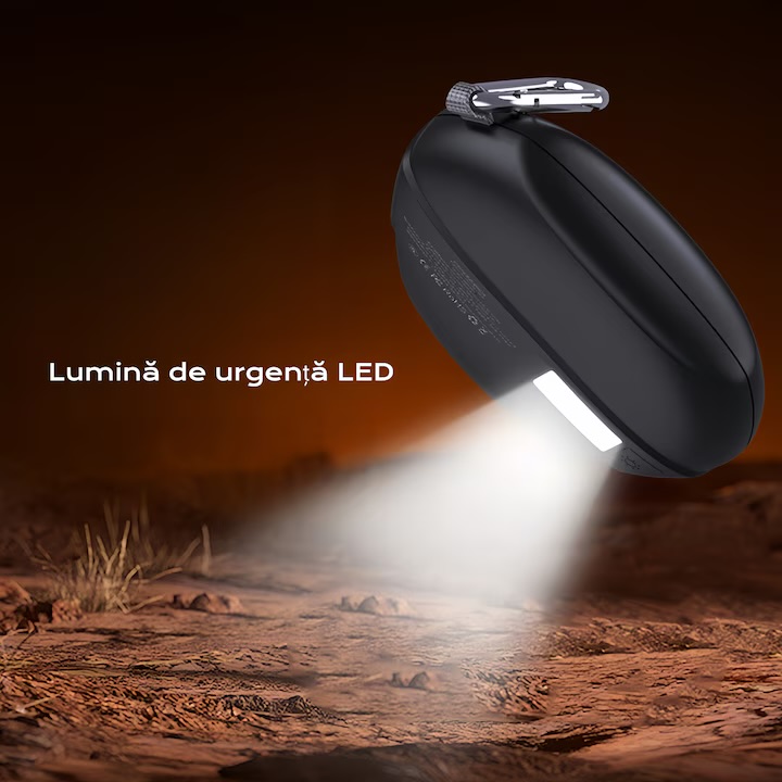  Pin Sạc Dự Phòng HW03 – Công Nghệ Pin Xe Điện 21700, kèm cáp C và đầu chuyển L, đèn Led - màu trắng - Ảnh 8