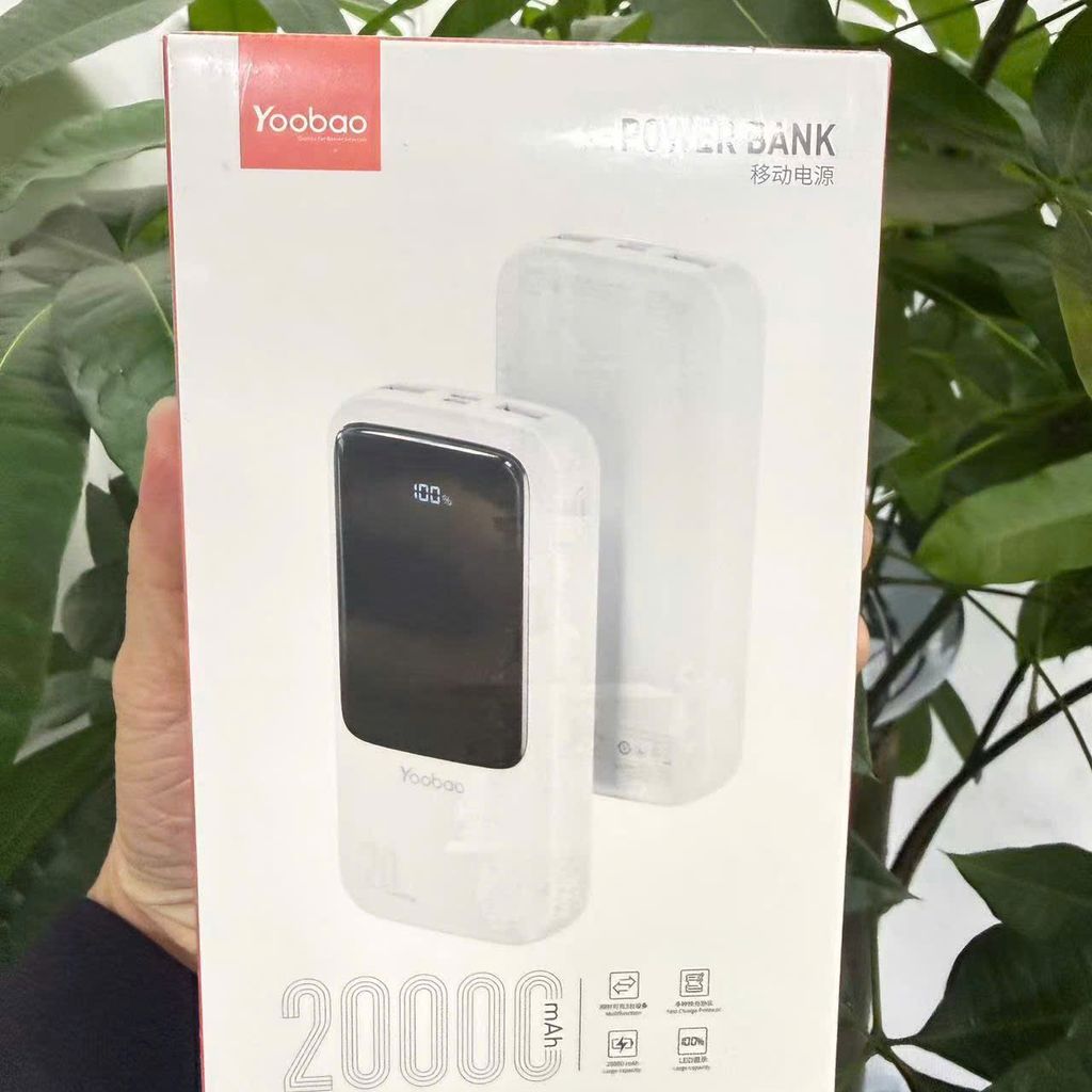 Ord, Dự 16/11 Giao - Sạc Dự Phòng YOOBAO 22.5W 20.000mAh  - Dung lượng khủng, sạc siêu nhanh