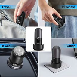 Dao cạo râu mini SEJOY X5 – nhỏ gọn bỏ túi, lưỡi 6 cánh 6000 vòng/phút, chống…