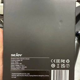 Dao cạo râu mini SEJOY X5 – nhỏ gọn bỏ túi, lưỡi 6 cánh 6000 vòng/phút, chống…