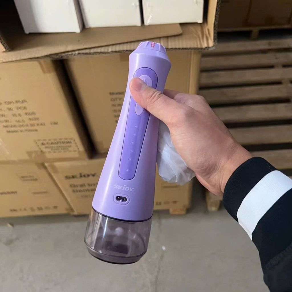 Máy tăm nước SEJOY Portable Water Flosser4 - 6 đầu tăm đi kèm, 4 chế độ chăm sóc, sạch sâu, pin lâu - Ảnh 5