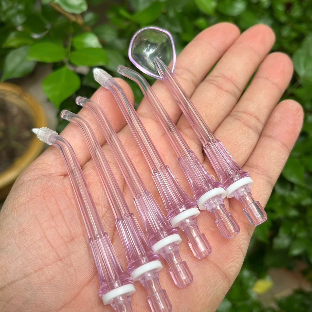 Máy tăm nước SEJOY Portable Water Flosser4 - 6 đầu tăm đi kèm, 4 chế độ chăm sóc, sạch sâu, pin lâu - Ảnh 8