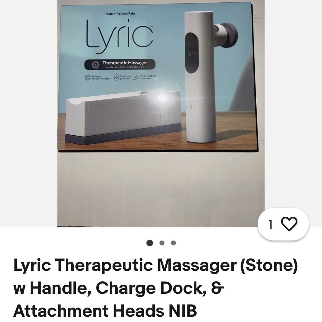 Máy massage cầm tay Lyric Therapeutic (USA) - Màn hỉnh cảm ứng, sạc ko dây - Ảnh 10