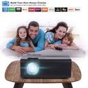 Máy chiếu mini Living Enrichment hỗ trợ Full HD 1080P, loa tích hợp, kèm vali đựng tiện lợi