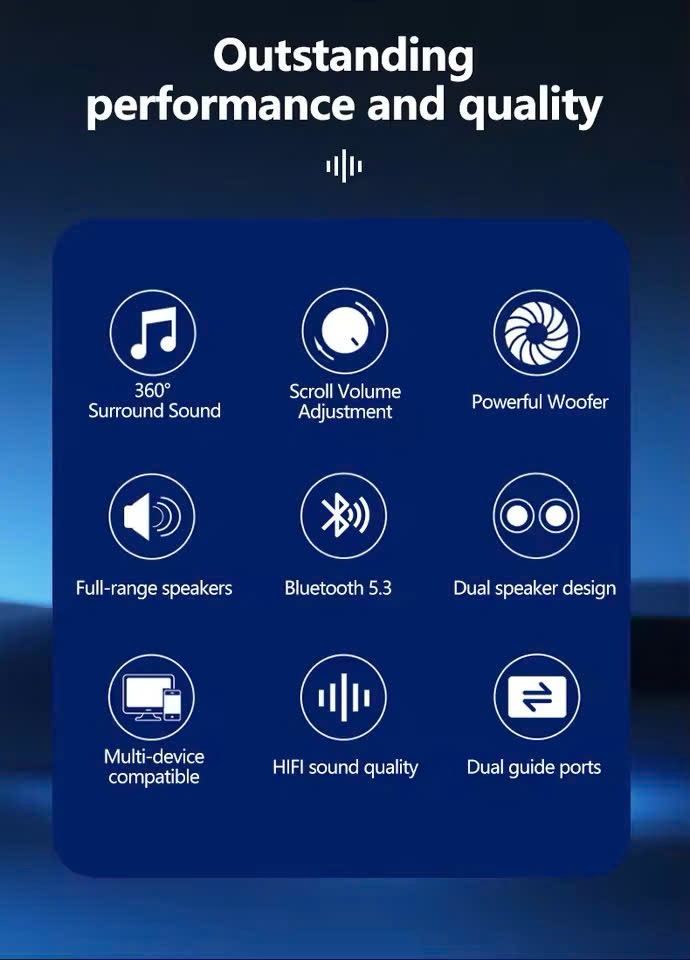 Loa Bluetooth Monster Airmars G11 – soundbar công suất 20W, âm thanh vòm 360°, hỗ trợ thẻ nhớ TF - Ảnh 7