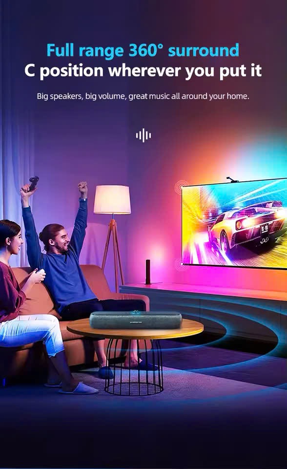 Loa Bluetooth Monster Airmars G11 – soundbar công suất 20W, âm thanh vòm 360°, hỗ trợ thẻ nhớ TF - Ảnh 5