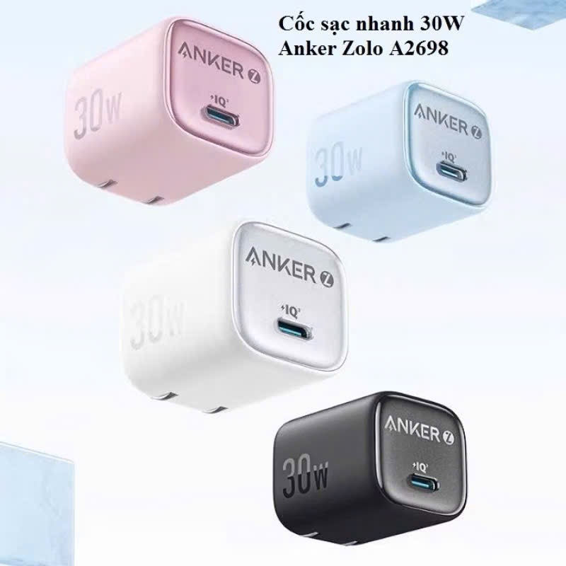 Củ sạc nhanh Anker Zolo 30W GaN - A2698 - Ảnh 9