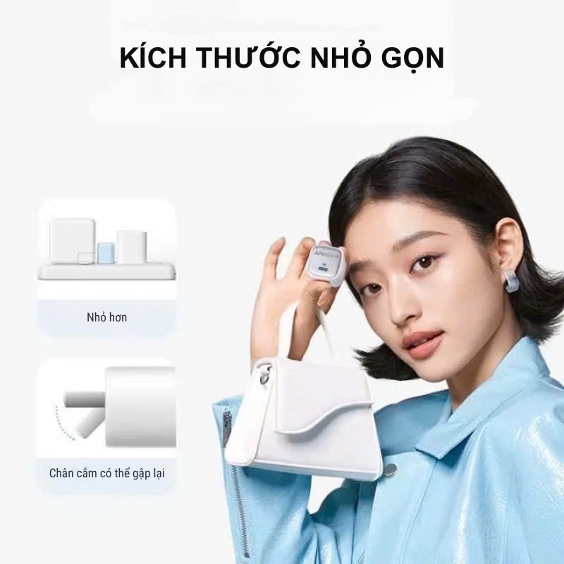 Củ sạc nhanh Anker Zolo 30W GaN - A2698 - Ảnh 10