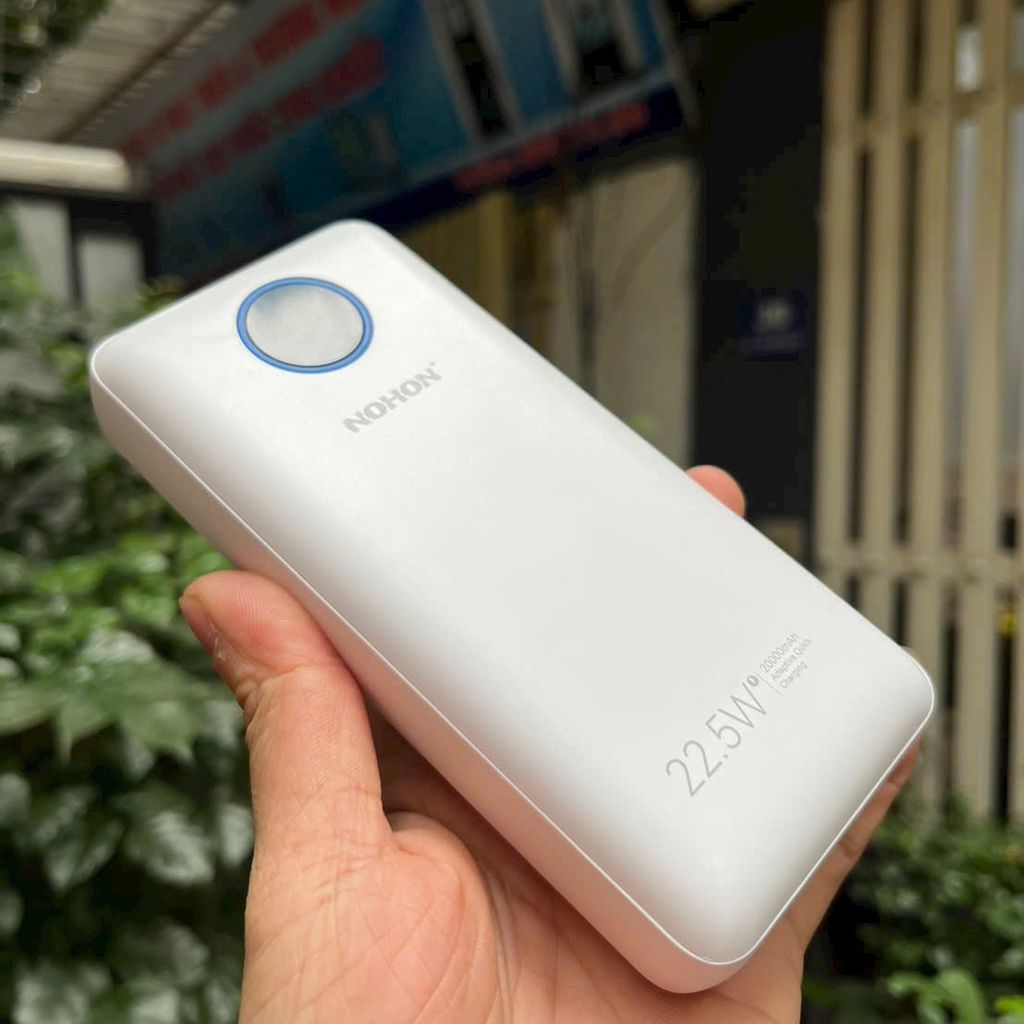Sạc dự phòng NOHON 20.000mAh – Sạc nhanh 22.5W PD3.0 QC3.0, màn hình LED, sạc nhiều thiết bị - Ảnh 5