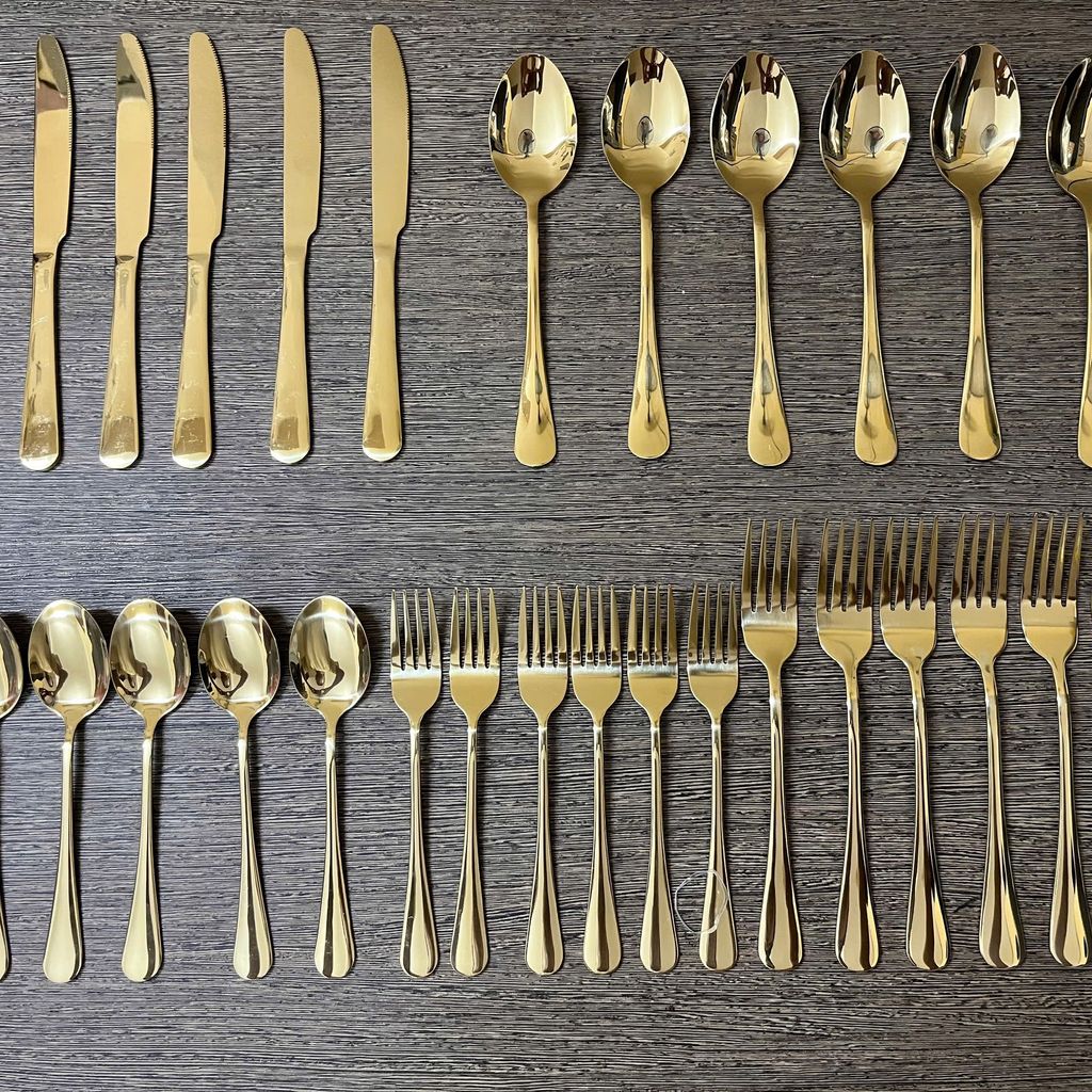 Bộ Dao Muỗng Nĩa Inox 30 Món Cao Cấp MUTNITT– An Toàn Máy Rửa Chén, Quà Tặng Sang Trọng  - Ảnh 2