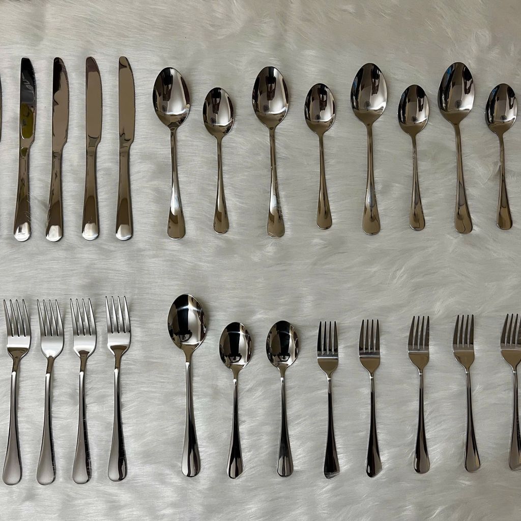 Bộ Dao Muỗng Nĩa Inox 30 Món Cao Cấp MUTNITT– An Toàn Máy Rửa Chén, Quà Tặng Sang Trọng  - Ảnh 3