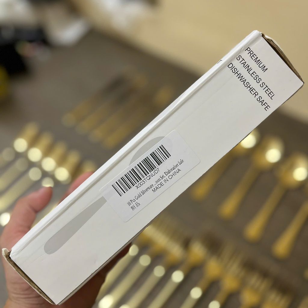 Bộ Dao Muỗng Nĩa Inox 30 Món Cao Cấp MUTNITT– An Toàn Máy Rửa Chén, Quà Tặng Sang Trọng  - Ảnh 7