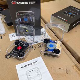 Tai nghe Bluetooth Monster Airmars XKT01 Gaming | Hộp trong suốt | Game Mode |…