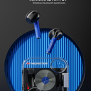 Tai nghe Bluetooth Monster Airmars XKT01 Gaming | Hộp trong suốt | Game Mode | Bluetooth 5.3 | Âm th
