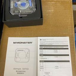 Tai nghe Bluetooth Monster Airmars XKT01 Gaming | Hộp trong suốt | Game Mode |…