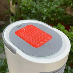 Quạt để bàn làm mát và phun sương mini kiêm đèn ngủ Air Cool - Hàng Amazon