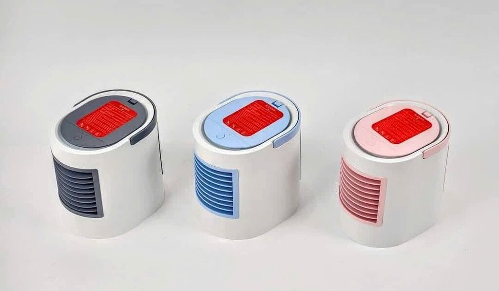 Quạt điều hoà không khi Air Cooler Fan- Quạt để bàn làm mát và phun sương mini kiêm đèn ngủ Air Cool - Ảnh 2