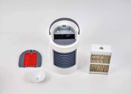 Quạt để bàn làm mát và phun sương mini kiêm đèn ngủ Air Cool - Hàng Amazon