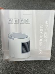 Quạt để bàn làm mát và phun sương mini kiêm đèn ngủ Air Cool - Hàng Amazon