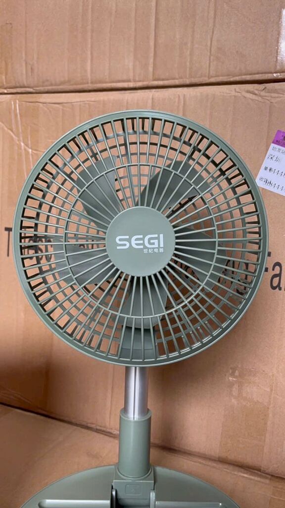 Quạt tích điện Korea SEGI - Điều chỉnh chiều cao linh hoạt - Ảnh 3