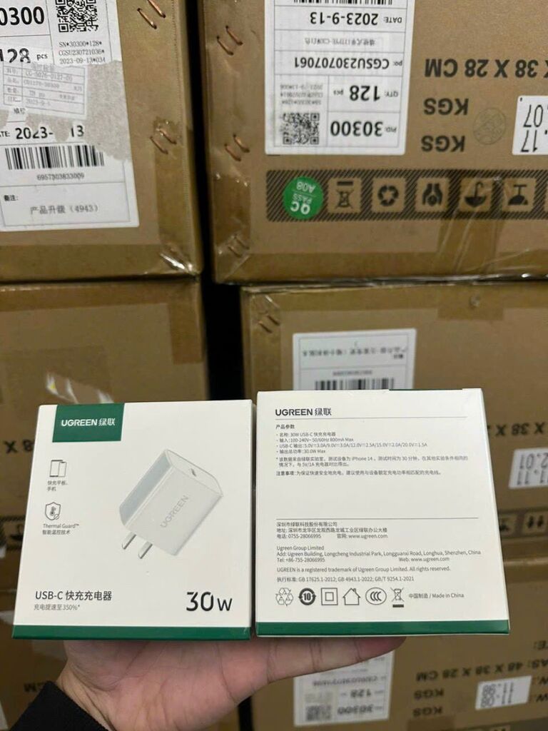 Sạc Nhanh Ugreen 30W Chính Hãng