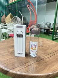 Bình Thuỷ Tinh Chịu Nhiệt 350ml Cao Cấp - Chịu Nhiệt, Chống Rò, Nhỏ Gọn - TRẢ…