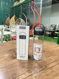 Bình Thuỷ Tinh Chịu Nhiệt 350ml Cao Cấp - Chịu Nhiệt, Chống Rò, Nhỏ Gọn - TRẢ…