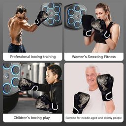 MÁY ĐẤM BOXING THÔNG MINH MEGELIN – KẾT NỐI BLUETOOTH, GẮN TƯỜNG CHẮC CHẮN - M…