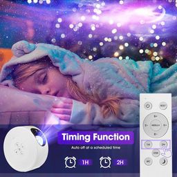 Đèn chiếu sao Galaxy YOTUTUN: 30+ chế độ, nháy theo nhạc, remote, hẹn giờ, dec…